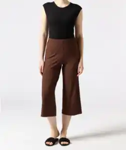 Culotte mit Streifenstruktur