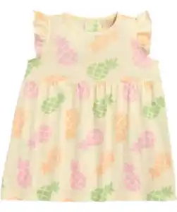 Kleid mit Ananas