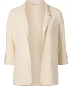 Blazer mit Leinenanteil