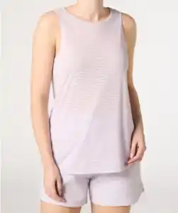 Fliederfarbenes Sport-Top
