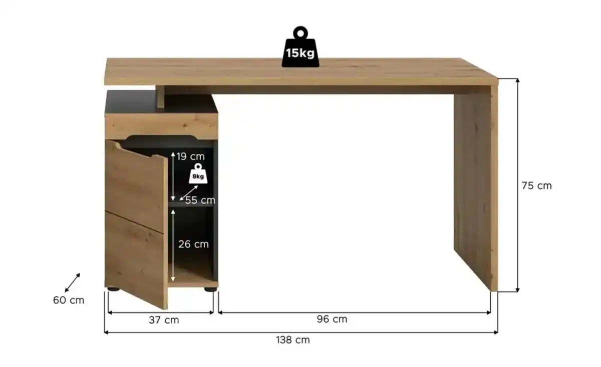 Bild 2 von Schreibtisch