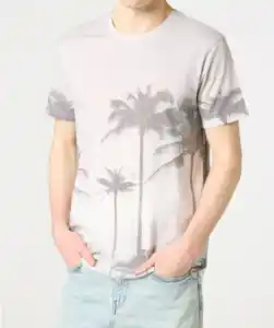 T-Shirt mit Palmen