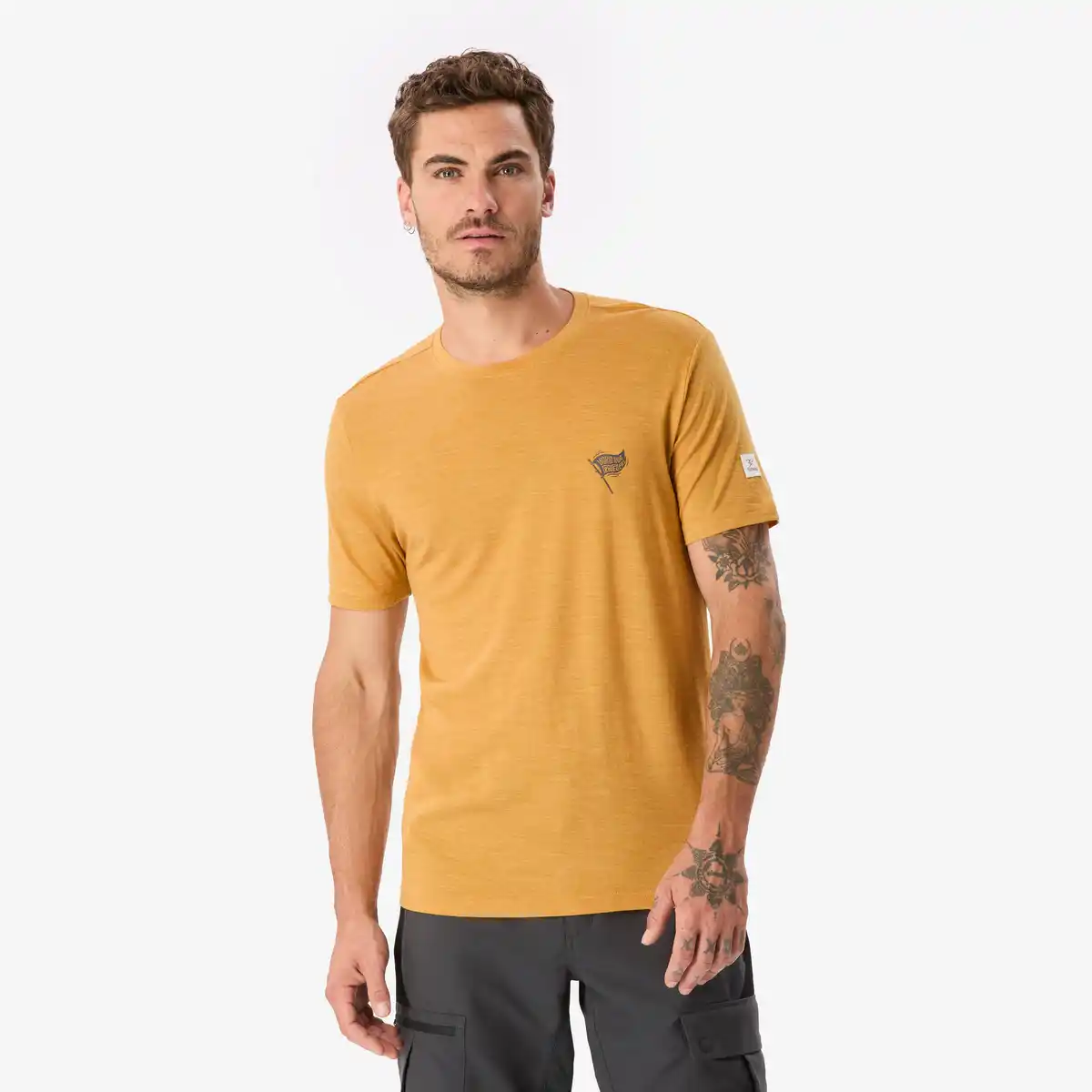Bild 1 von SIMOND Merino Funktionsshirt Herren kurzarm - Fresh gelb
