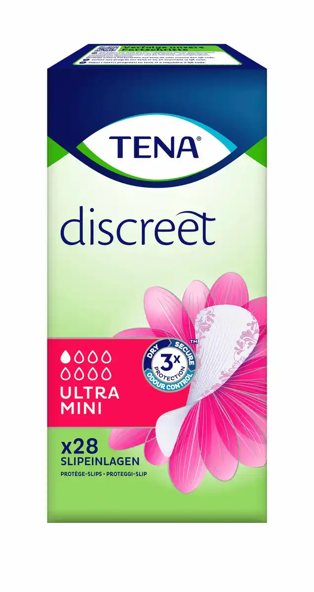 Bild 1 von TENA discreet ultra mini Slipeinlagen, 28 Stk
