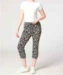 Hose mit Blattmuster