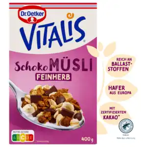 Dr. Oetker Vitalis Schokomüsli feinherb 400g