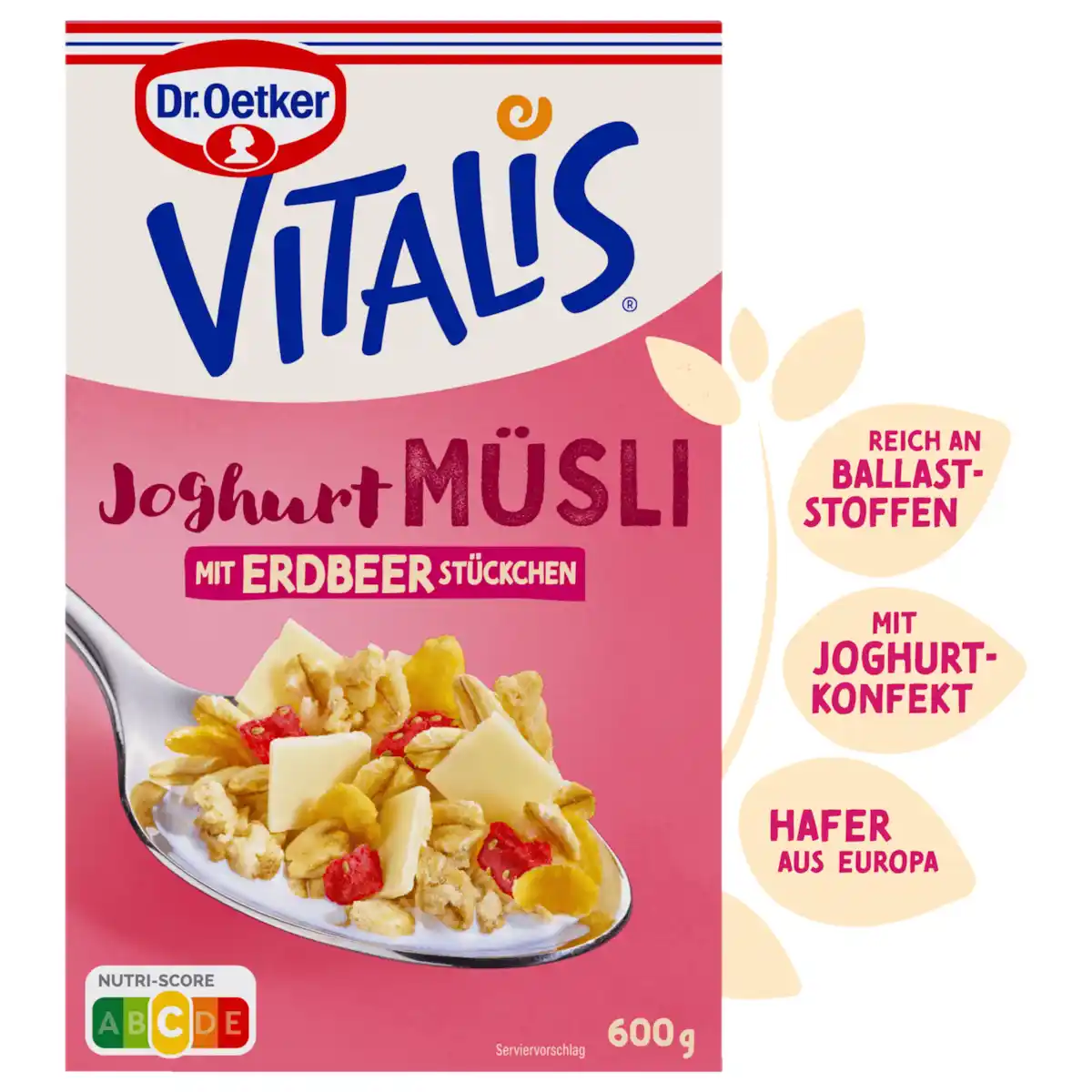 Bild 1 von Dr. Oetker Vitalis Joghurt-Müsli 600g