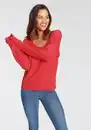 Bild 1 von Tamaris V-Ausschnitt-Pullover mit Frontbiese