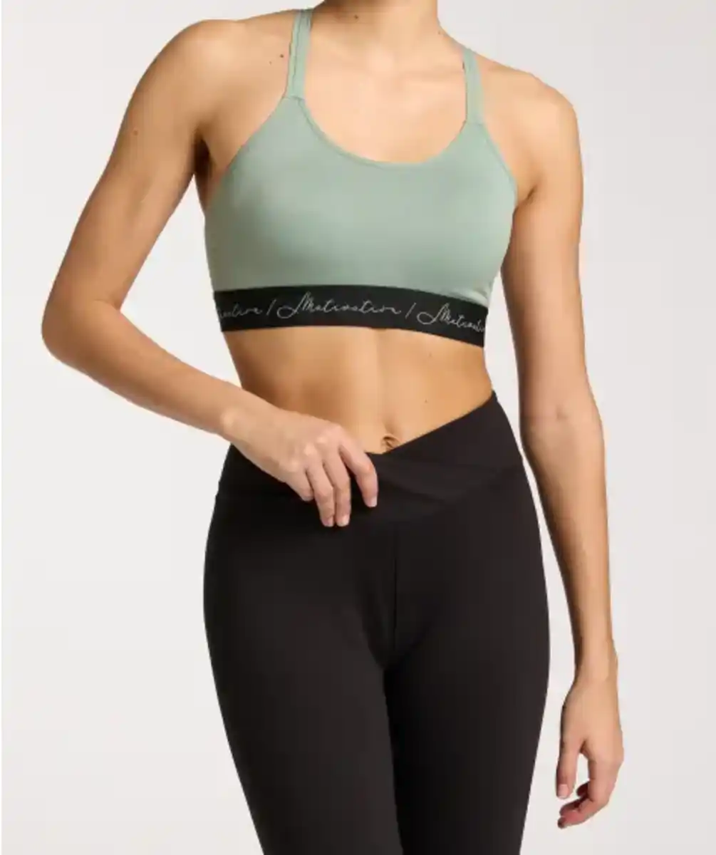 Bild 1 von Sport-Bustier mit Rundhalsausschnitt