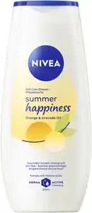 NIVEA Pflegedusche Summer Happiness Orange, 250 ml