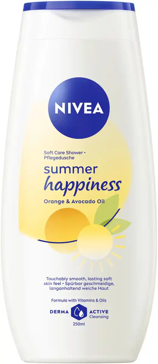 Bild 1 von NIVEA Pflegedusche Summer Happiness Orange, 250 ml