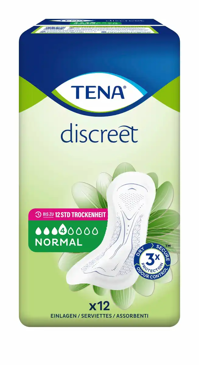 Bild 1 von TENA discreet normal Slipeinlagen, 12 Stk