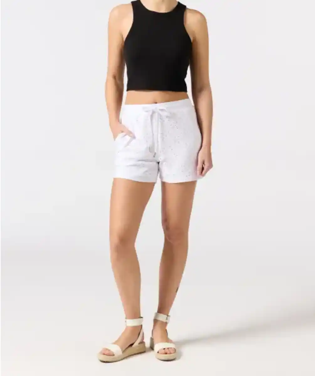 Bild 1 von Shorts mit Lochstickereien