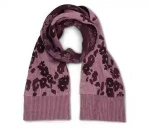 Strickschal mit Wollanteil