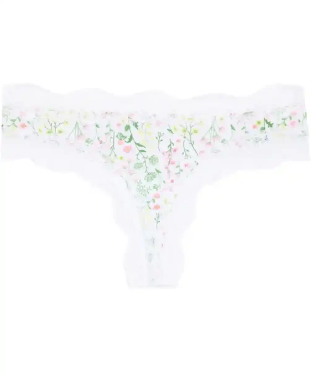 Bild 1 von String mit floralem Muster