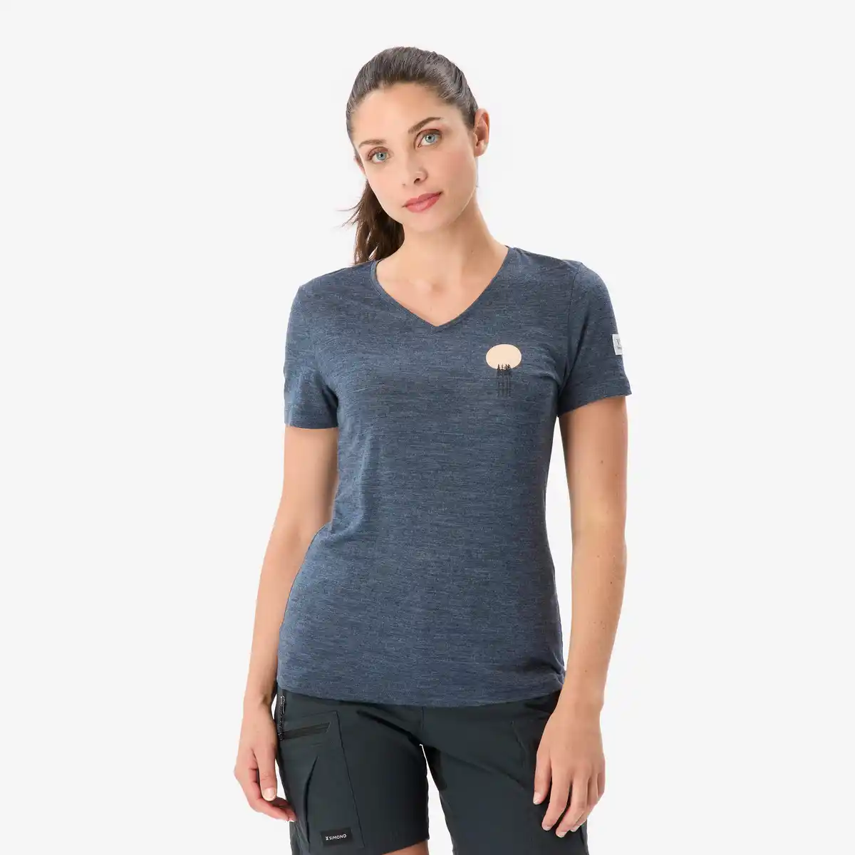 Bild 1 von SIMOND Merino Funktionsshirt Damen kurzarm - Fresh blau