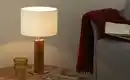 Bild 1 von Herzblut Tischleuchte, 1-flammig, Eiche geölt