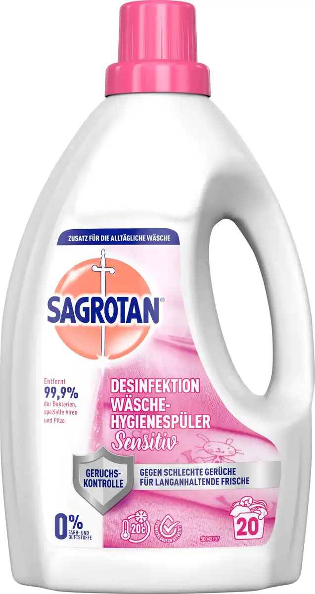 Bild 1 von SAGROTAN Wäsche-Hygienespüler Sensitiv, 1.5 l