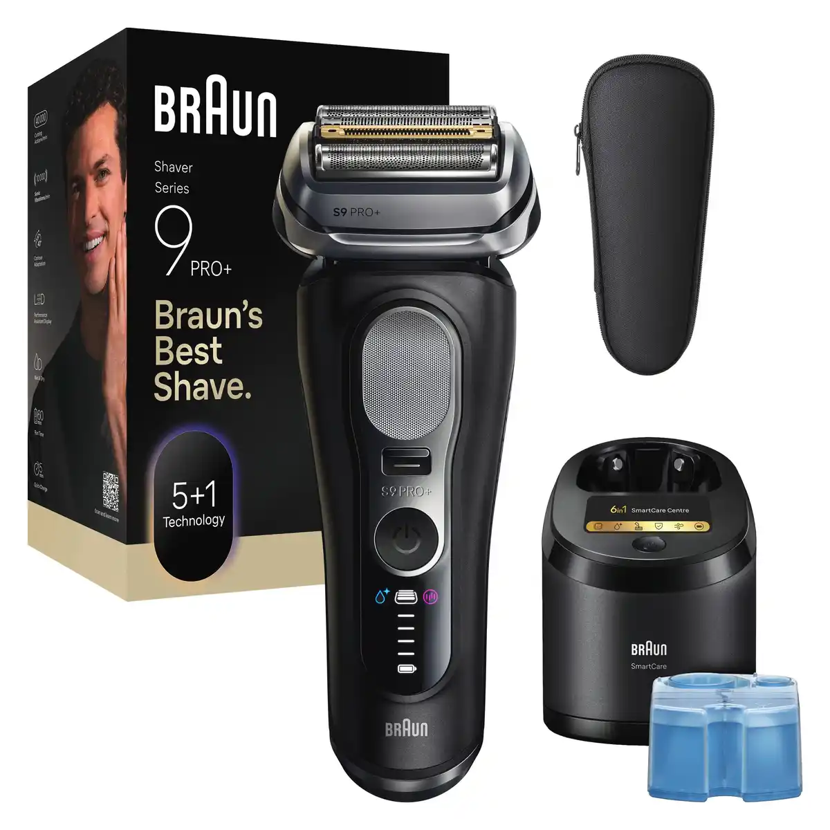 Bild 1 von BRAUN Elektrorasierer Series 9 PRO+ 9660cc, 1 Stk