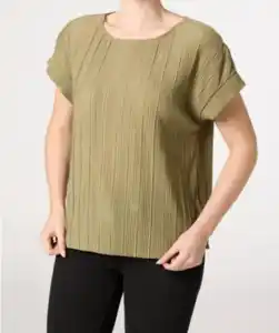 Plissee-Shirt