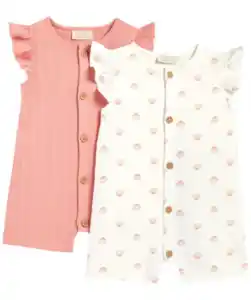 Newborn Baby-Spieler mit Muscheln