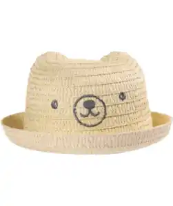 Strohhut Bär