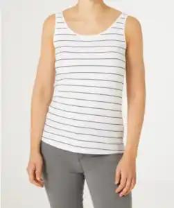Gestreiftes Tanktop