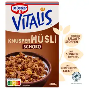 Vitalis Knuspermüsli Schoko 500g