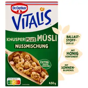 Dr. Oetker Vitalis Knusper Müsli Plus Nussmischung 450g