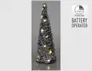 Bild 1 von LED-Dekotanne mit Schnee 10 LEDs 40cm