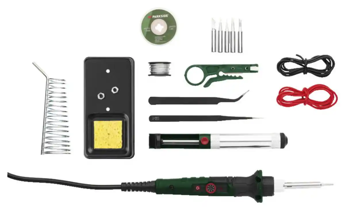 Bild 2 von PARKSIDE® Lötkolben-Set »PLK 60 B1«, 17-teilig