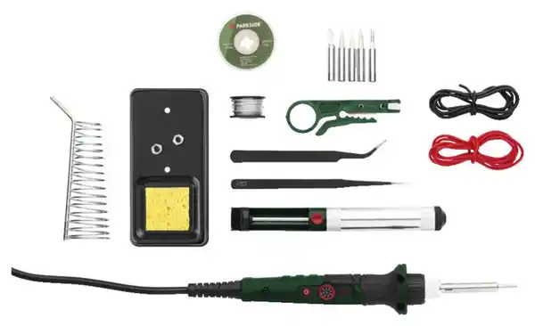 Bild 2 von PARKSIDE® Lötkolben-Set »PLK 60 B1«, 17-teilig
