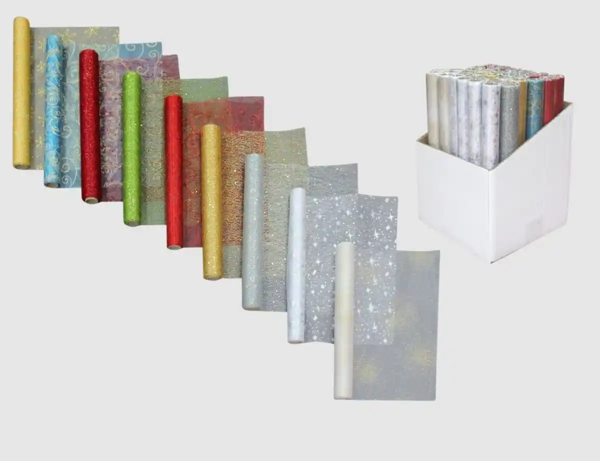 Bild 1 von Dekostoff Organza Weihnachten