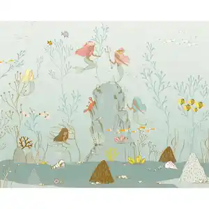 Xora Fototapete, Mehrfarbig, Papier, Kinder, 300x280x1 cm, Tapeten & Wandverkleidungen, Fototapeten