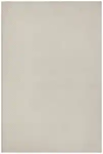 Webteppich Stilo Creme ca. 160x220cm, Creme