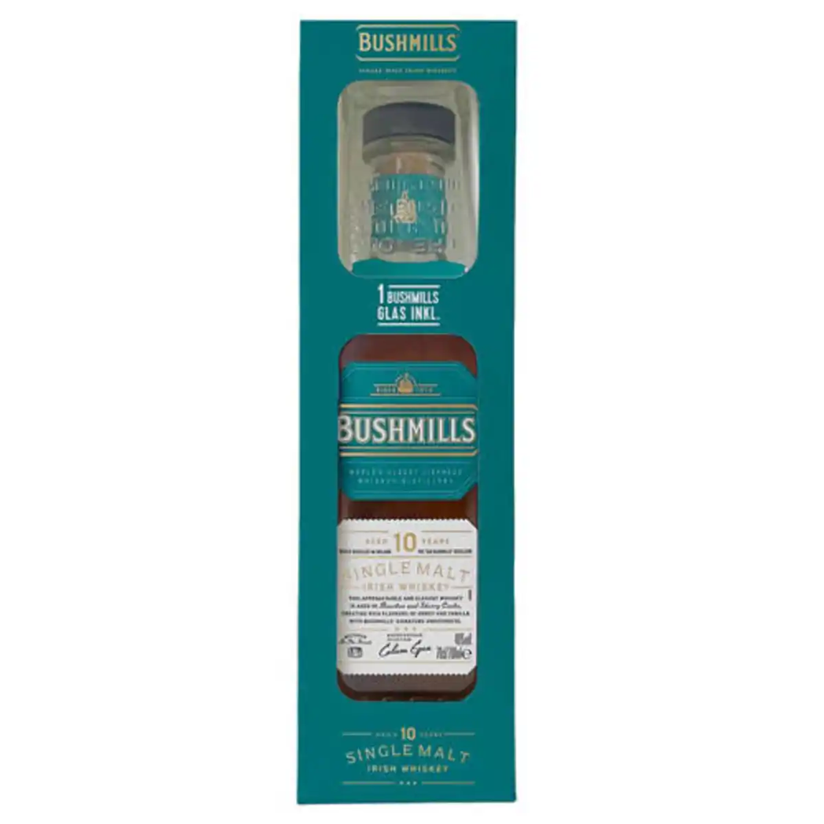 Bild 1 von Bushmills Irish Whiskey 10 Jahre 40 % vol. 700 ml