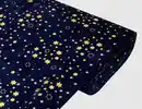 Bild 1 von Pannesamt Sterne Blau, Gold