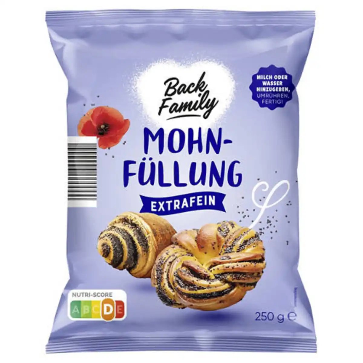 Bild 1 von BACK FAMILY Backfüllungen 250 g, Mohn