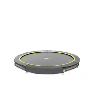 Exit Toys Trampolin, Schwarz, Metall, Kunststoff, rund, 20 cm, Outdoor Spielzeug, Trampoline