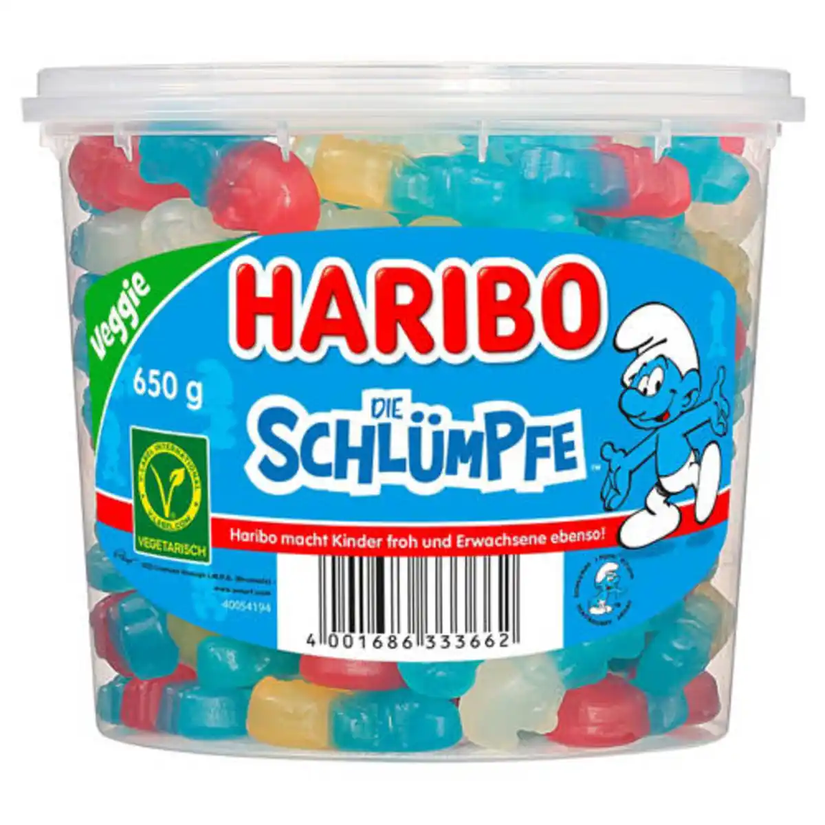 Bild 1 von HARIBO Schlümpfe 650 g