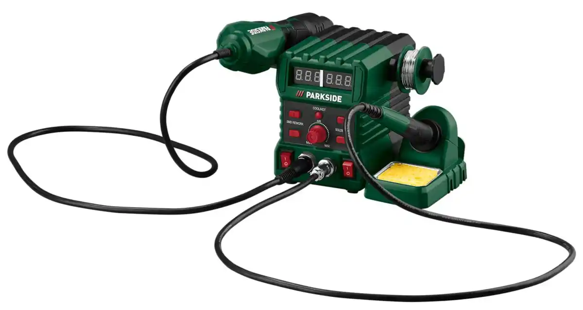Bild 4 von PARKSIDE® Heißluft- und Lötstation »PHLLS 745 B1«