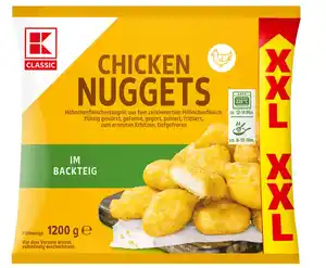 K-CLASSIC Chicken-Nuggets XXL, 1,2-kg-Großpackg.