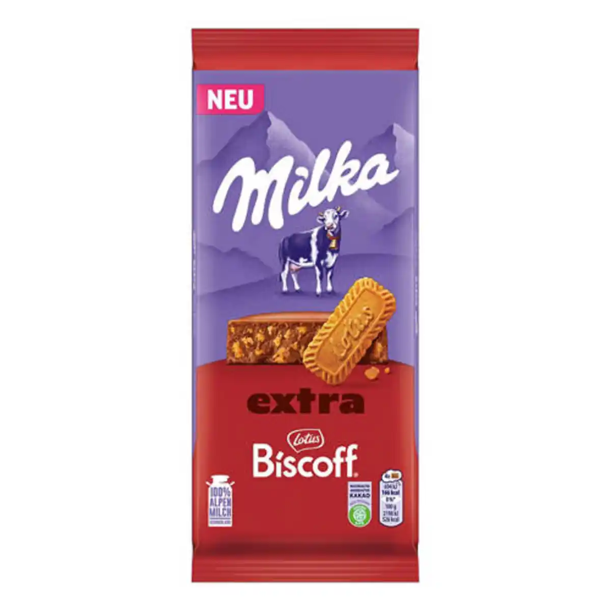 Bild 1 von MILKA Extra 190 g, Biscoff Lotus