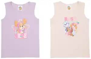 Kinder-Unterhemden »PAW Patrol«, 2-St.-Packg.