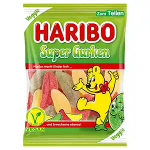 HARIBO Jahresstart 175 g, Super Gurken