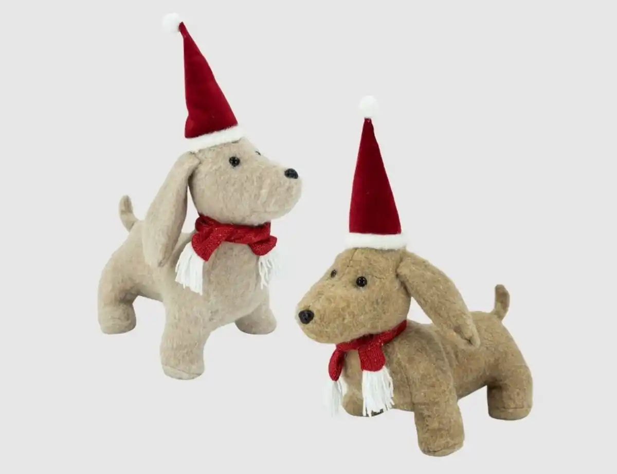 Bild 1 von Türstopper Weihnachtshund Beige, Braun
