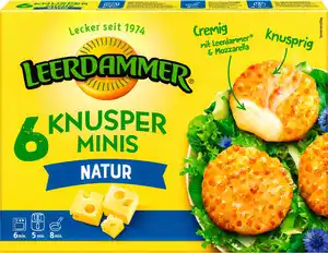 LEERDAMMER Knusper-Minis, 6 St. = 150-g-Packg.