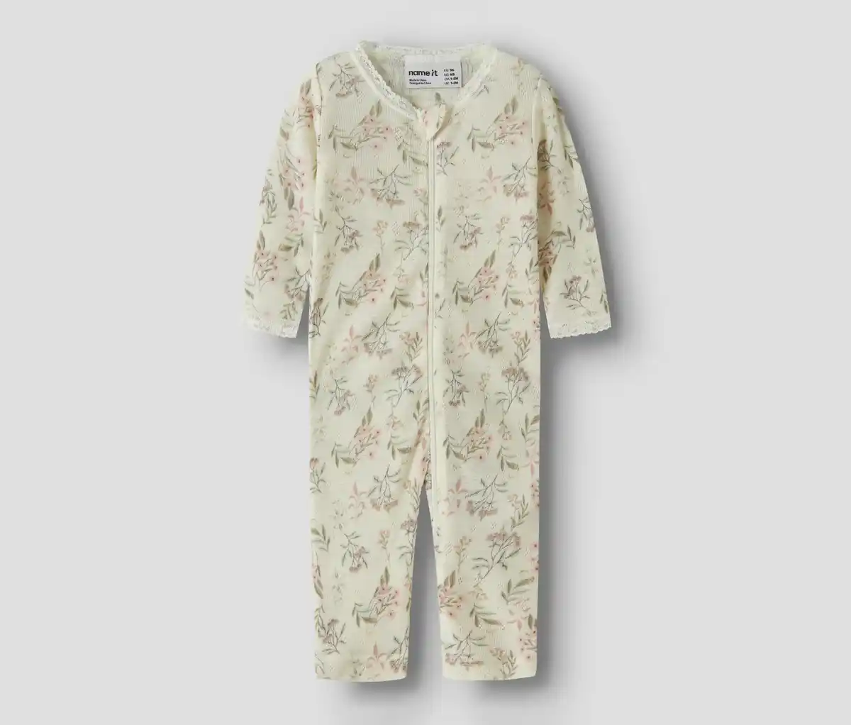Bild 1 von NAME IT Baby-Merino-Pyjama
