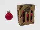 Bild 1 von Weihnachtskugeln Modern Red Glas Ø3cm
