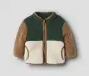 Bild 1 von NAME IT Teddy-Blockjacket, jungle green